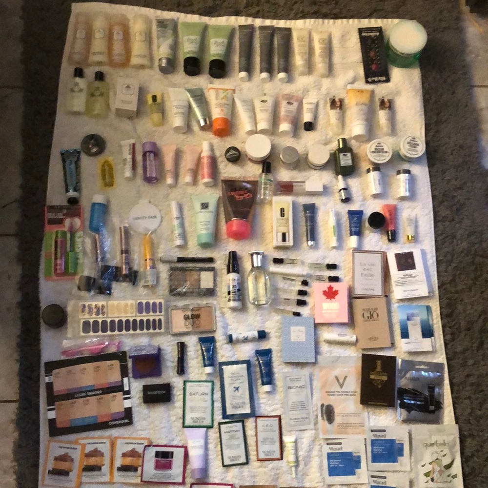 100 items! Skincare and makeup!